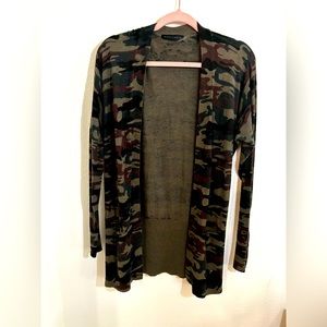 Sanctuary Cardigan in Camo